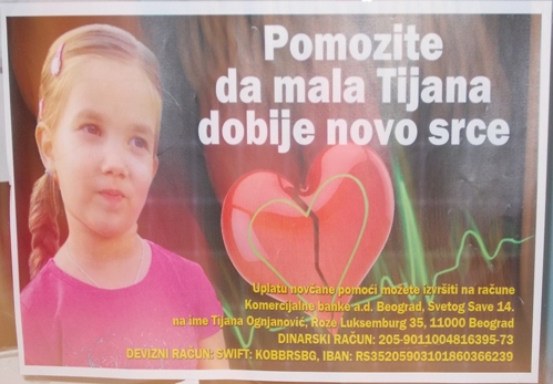 Pomoć za malu Tijanu